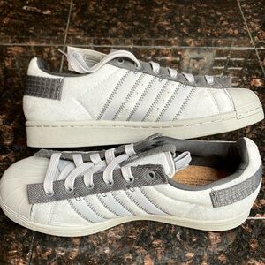 NEW Adidas Superstar Parley Light Solid Grey Shoes GX6986 Men's Size 6.5